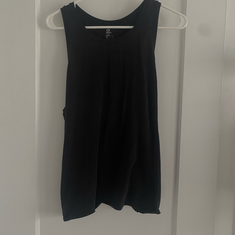 GAP Black Breathe Tank Top